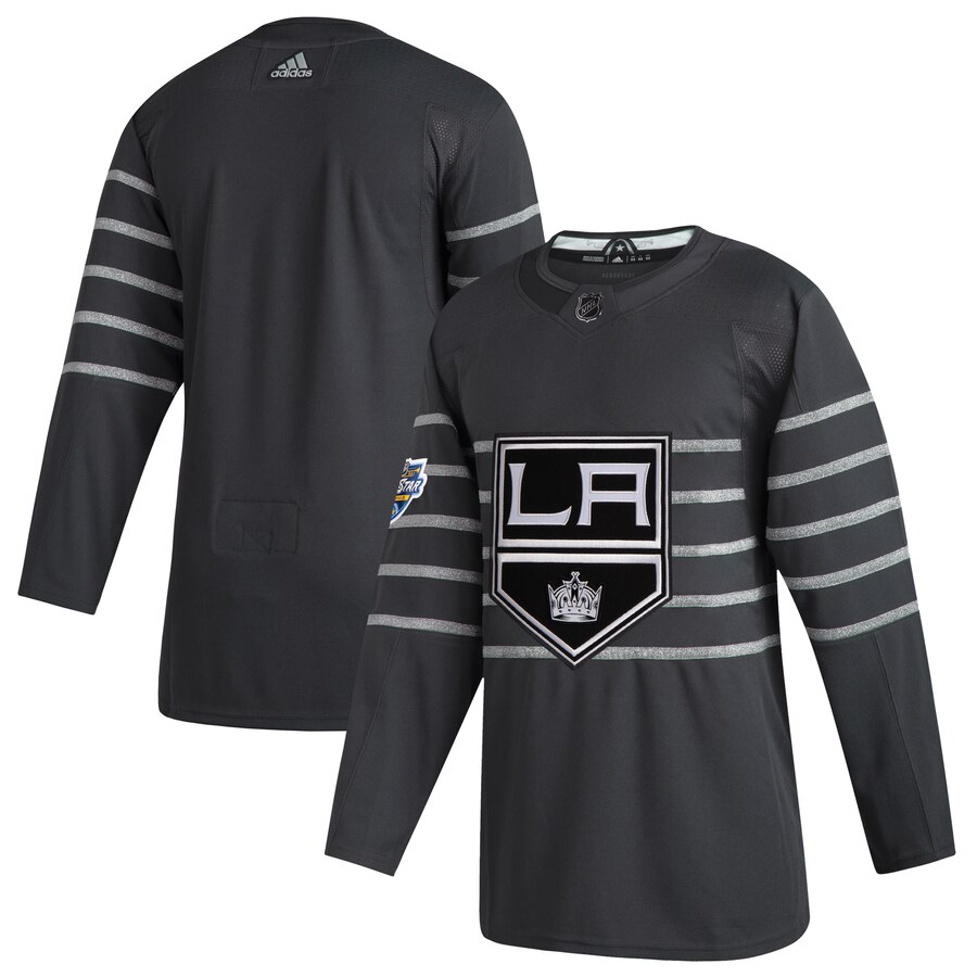 Men Los Angeles Kings Adidas Gray 2020 NHL All Star Game Authentic Jersey->los angeles kings->NHL Jersey